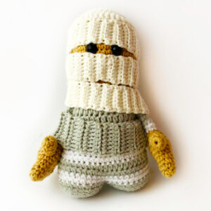 Amigurumi Imhotep Mummy Doll Crochet PDF Pattern (2)