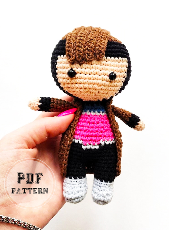 Crochet Gambit PDF Amigurumi Free Pattern (1)