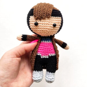 Crochet Gambit PDF Amigurumi Free Pattern (2)