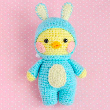 Crochet Lalafanfan Duck Amigurumi PDF Pattern (2)