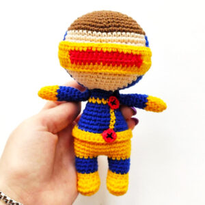 Crochet X-Men Cyclops Amigurumi PDF Pattern (2)