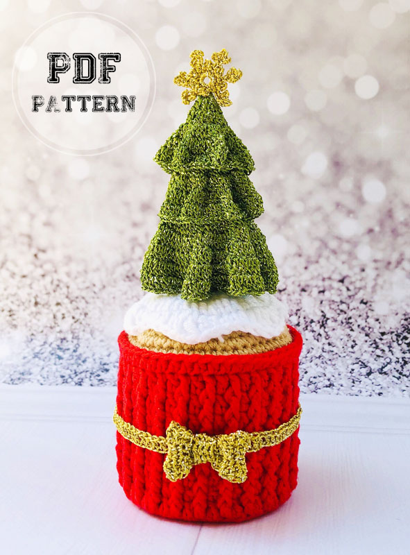 Christmas Tree Crochet Amigurumi PDF Pattern (2)