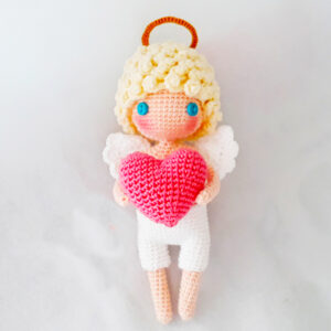 Crochet Angel Valentine Amigurumi PDF Pattern (2)
