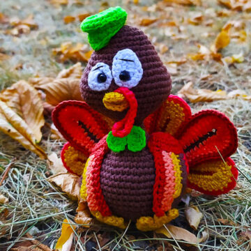 Crochet Cute Turkey Amigurumi PDF Pattern (2)