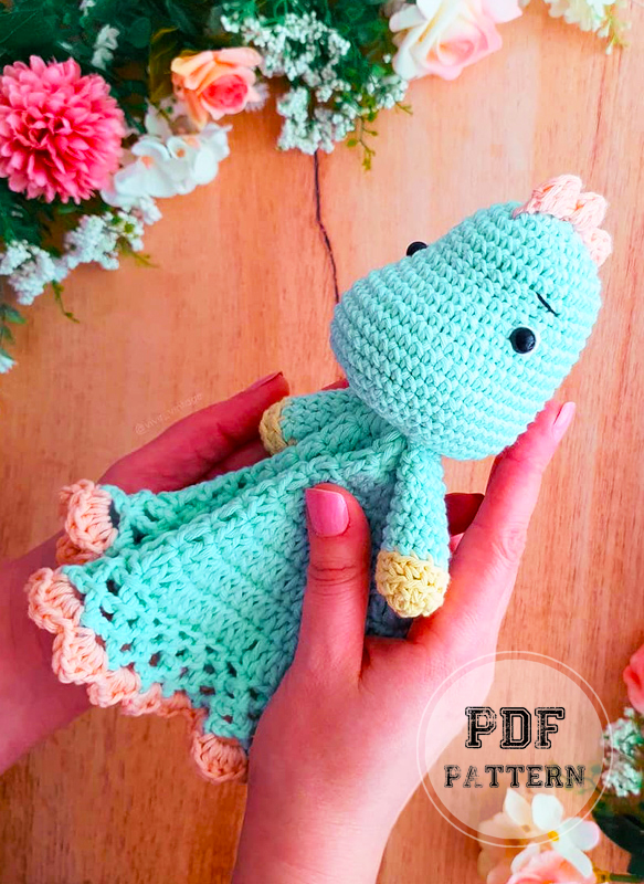 Crochet Easy Dinosaur Free Amigurumi Pattern (2)