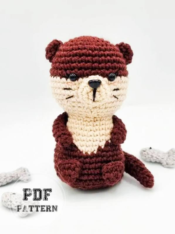 Crochet Otter Amigurumi PDF Free Pattern (2)