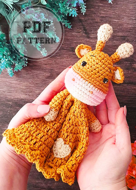 Cute Crochet Giraffe Amigurumi PDF Pattern (1)