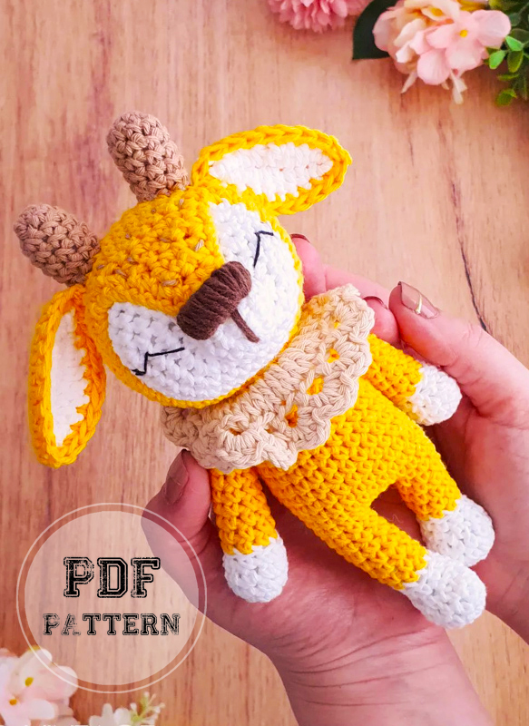Cute Little Crochet Deer Amigurumi PDF Free Pattern (1)