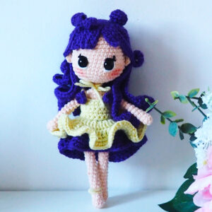 Luna Crochet Doll Amigurumi PDF Pattern (1)