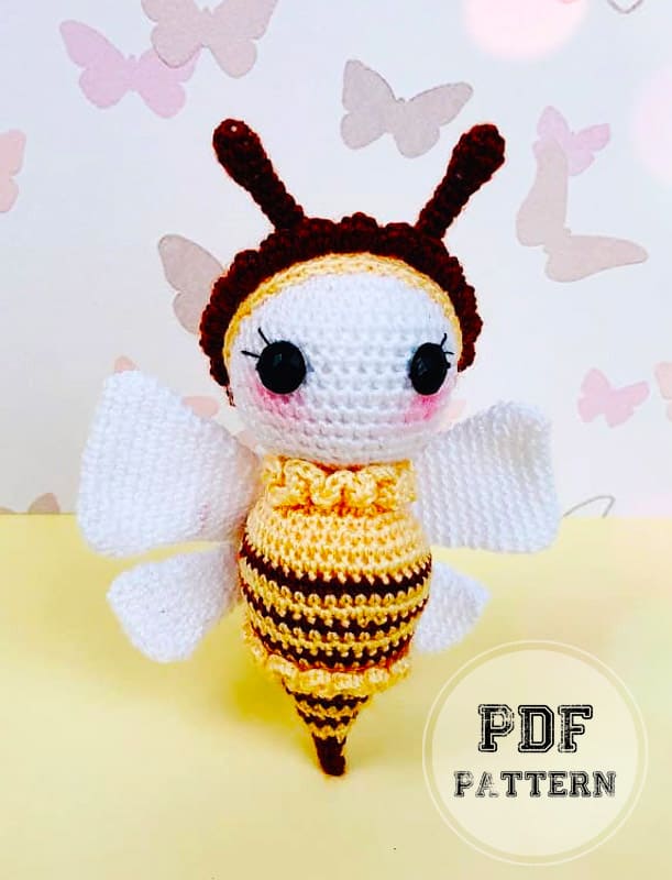 Abbie Bee Crochet Amigurumi PDF Pattern (1)