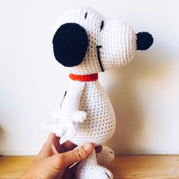 Crochet Big Snoopy Amigurumi PDF Pattern (1)