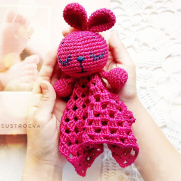 Crochet Bunny Blanket Amigurumi PDF Pattern (2)