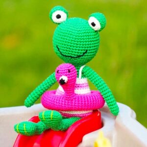 Crochet Cute Frog PDF Amigurumi Pattern (1)