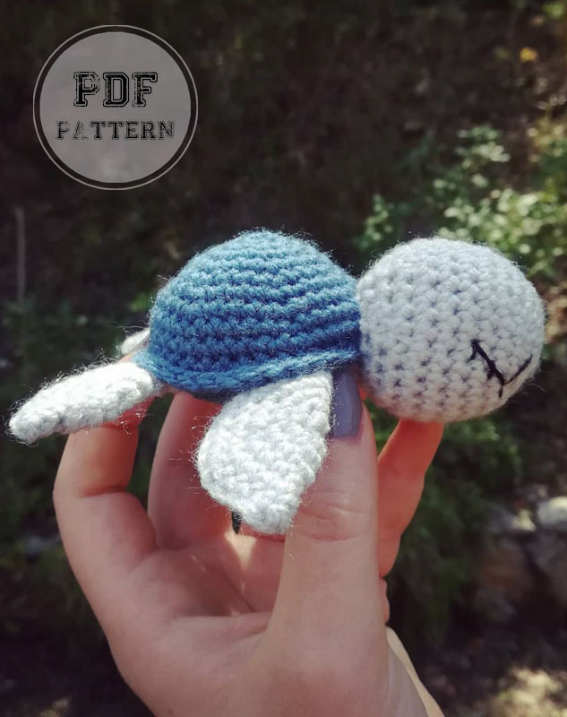 Crochet Easy Turtle PDF Amigurumi Pattern (2)