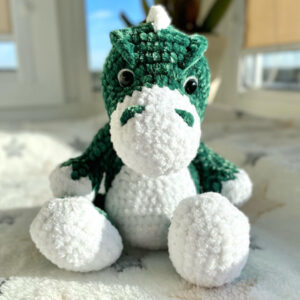 Crochet Green Dragon Amigurumi PDF Free Pattern (3)