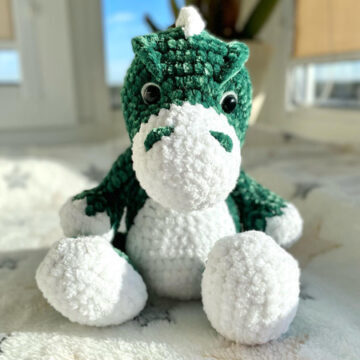 Crochet Green Dragon Amigurumi PDF Free Pattern (3)