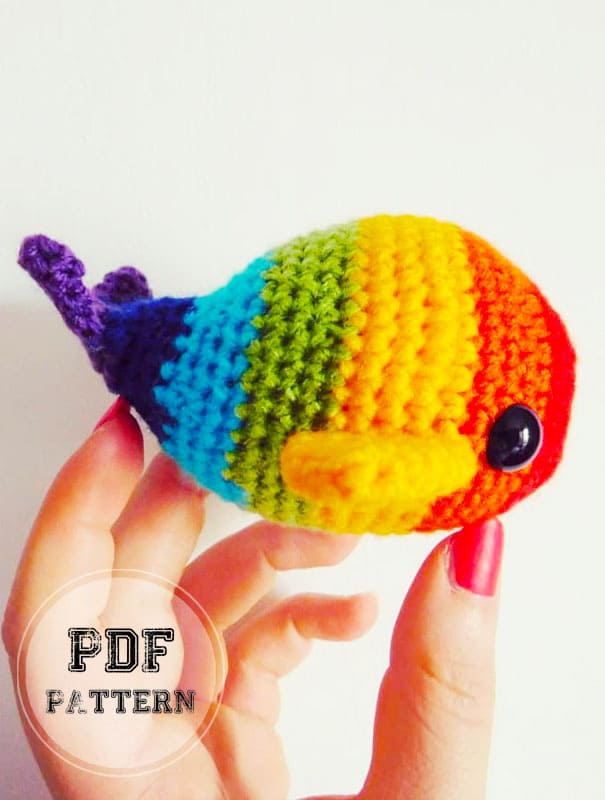 Crochet Whale for Beginners PDF Amigurumi Pattern (2)