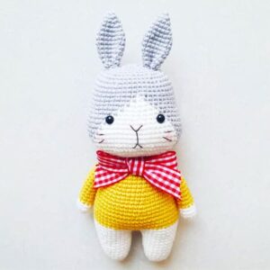Cute Bunny and Cat Amigurumi PDF Pattern (1)
