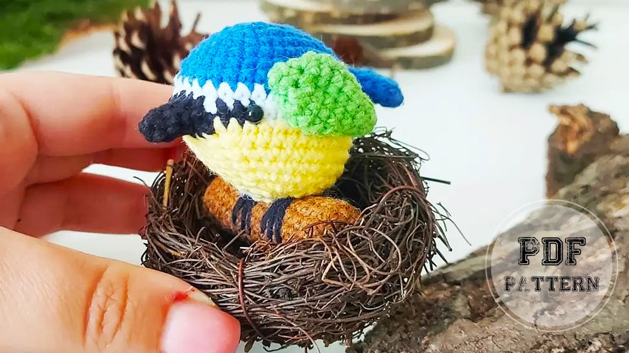 Easy Crochet Bird Amigurumi PDF Free Pattern (2)