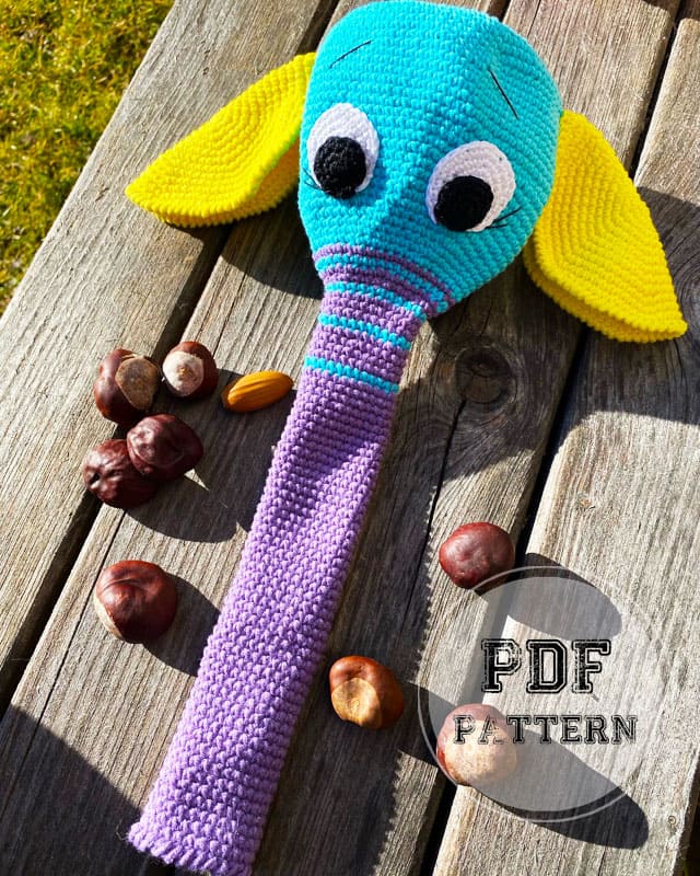 Easy Elephant for Beginner Amigurumi PDF Pattern (2)