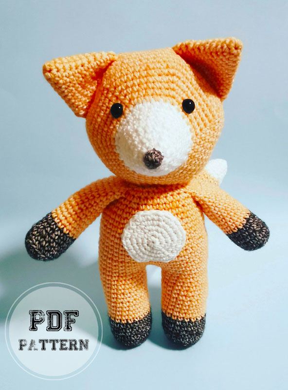 Easy Fox Amigurumi for Beginner PDF Free Pattern (2)