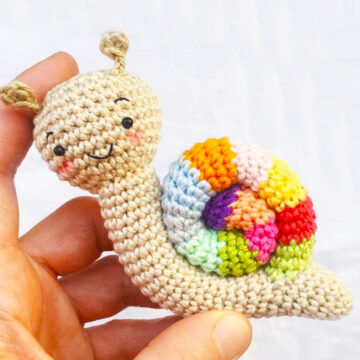 Easy Snail Amigurumi PDF Free Pattern (1)