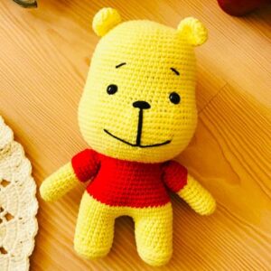 Easy Winnie the Pooh Crochet Amigurumi PDF Pattern (1)