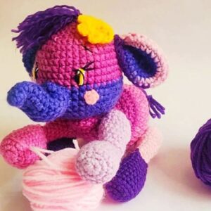 Glory Crochet Elephant PDF Amigurumi pattern (1)