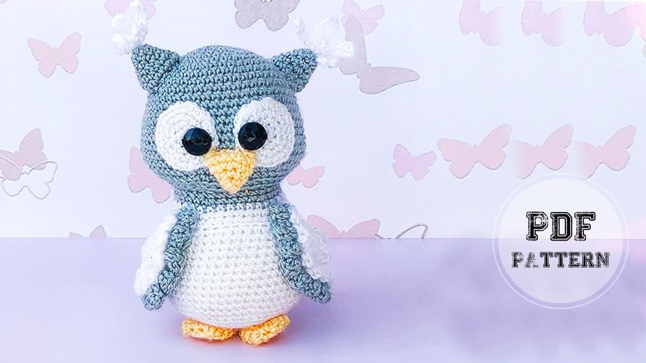 Melow Crochet Owl Amigurumi PDF Pattern (1)