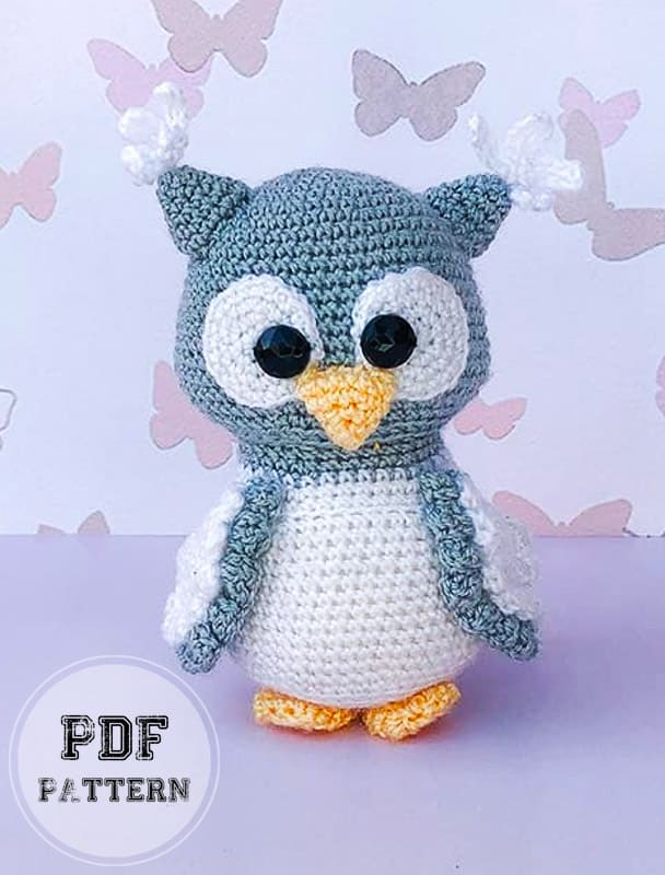Melow Crochet Owl Amigurumi PDF Pattern (3)