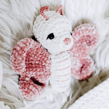 Plush Butterfly Crochet Amigurumi PDF Pattern (2)