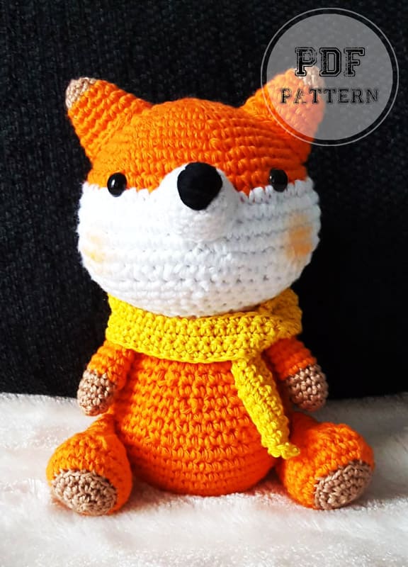 Rta Winter Fox Amigurumi PDF Pattern (2)