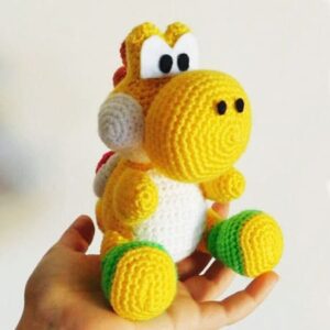 Yoshi Crochet Amigurumi PDF Pattern (1)