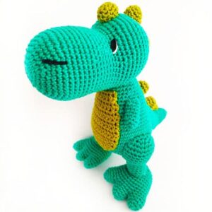 Amazing T-Rex PDF Amigurumi Free PDF Pattern (1)