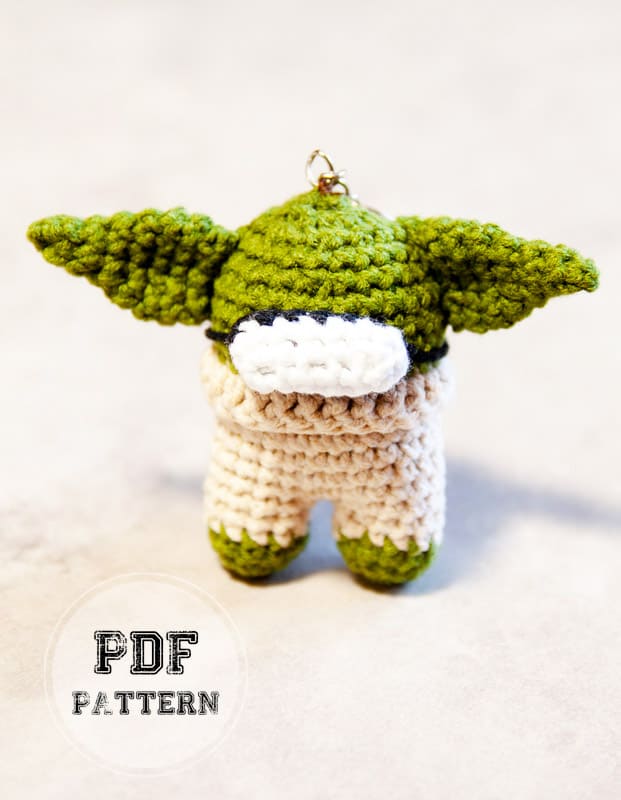 Amigurumi Baby Yoda Among Us Crochet PDF Pattern (2)