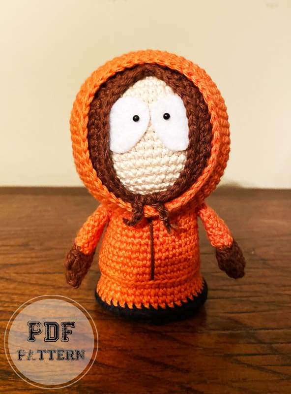 Amigurumi Kenny McCormick South Park PDF Crochet Pattern (1)