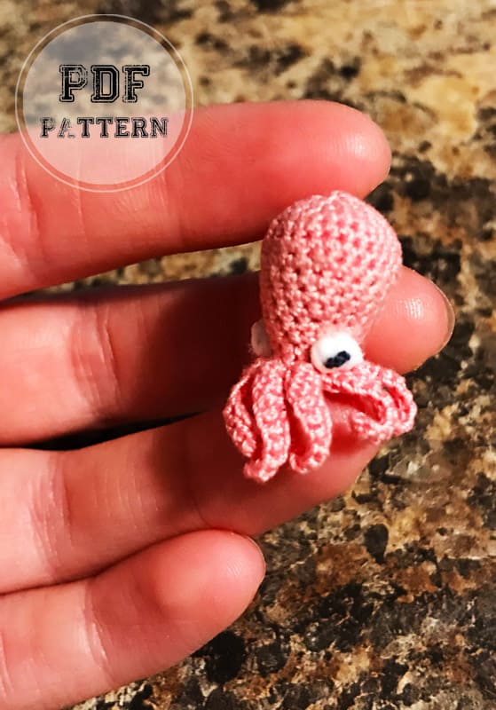 Amigurumi Micro Octopus Crochet PDF Pattern (2)