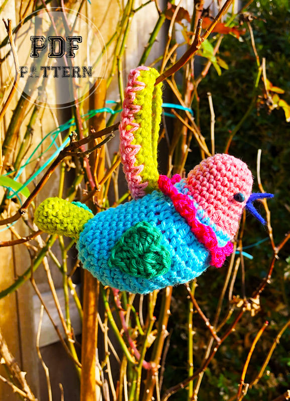 Amigurumi Pigeon Crochet PDF Free Pattern (2)