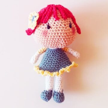 Beginner Crochet Doll Amigurumi PDF Pattern (1)