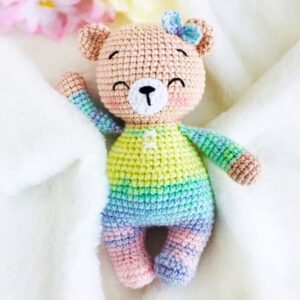 Cat Girl in Pyjamas Amigurumi PDF Pattern (1)