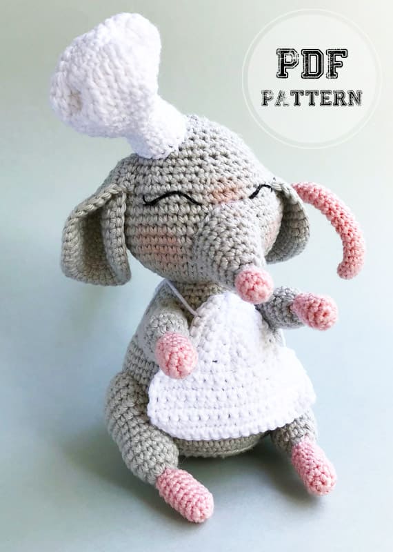 Crochet Advanced Mouse PDF Amigurumi Pattern (2)