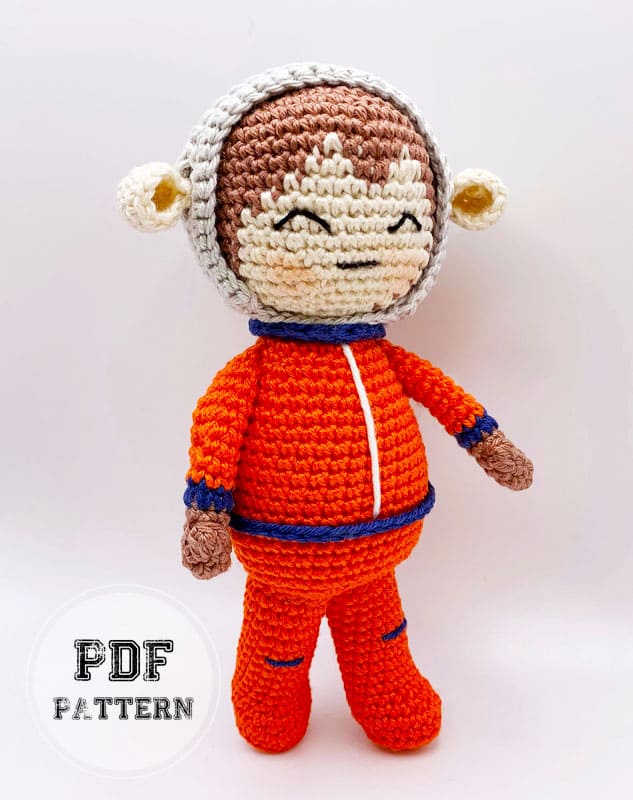 Crochet Astronaut Doll Amigurumi PDF Pattern (2)