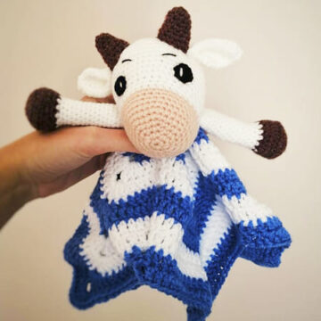 Crochet Cow Blanket PDF Amigurumi Free Pattern (1)