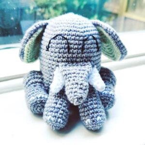 Crochet Elephant Mylo for Beginners PDF Amigurumi Pattern (1)
