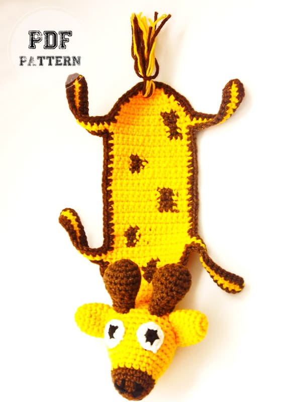 Crochet Giraffe Bookmark PDF Amigurumi Pattern (2)