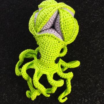 Crochet Green Octopus Amigurumi PDF Pattern (1)