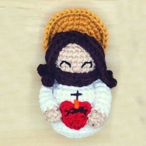 Crochet Jesus Christ PDF Amigurumi Pattern (1)