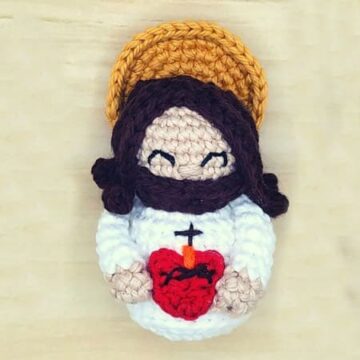 Crochet Jesus Christ PDF Amigurumi Pattern (1)