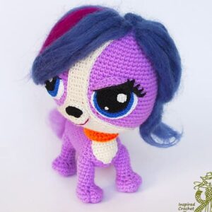 Crochet Little Pet Shop Zoe Dog Amigurumi PDF Pattern (1)
