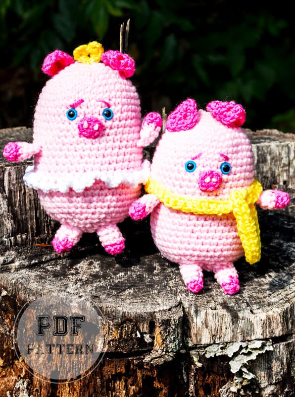Crochet Little Pig Amigurumi Free PDF Pattern (2)